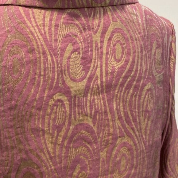 Vivian Shyn Gold flex Blazer size XL coat - Picture 8 of 12